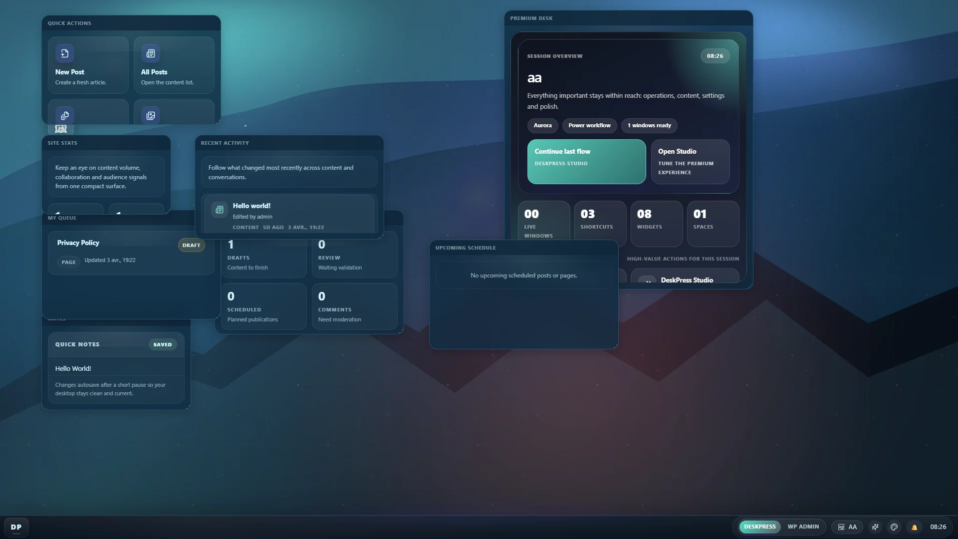 DeskPress screenshot 3