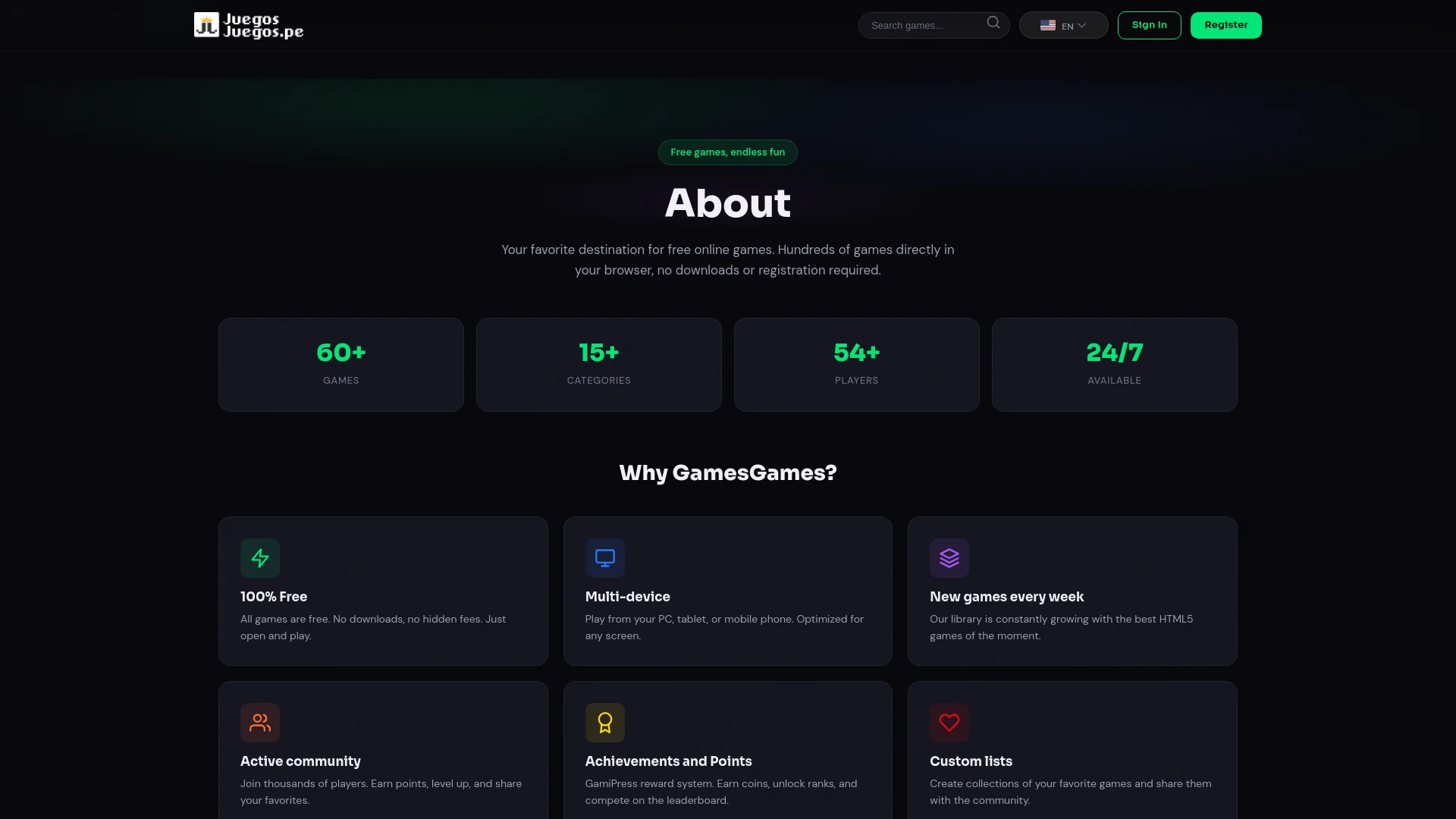JuegosJuegos.pe screenshot 3
