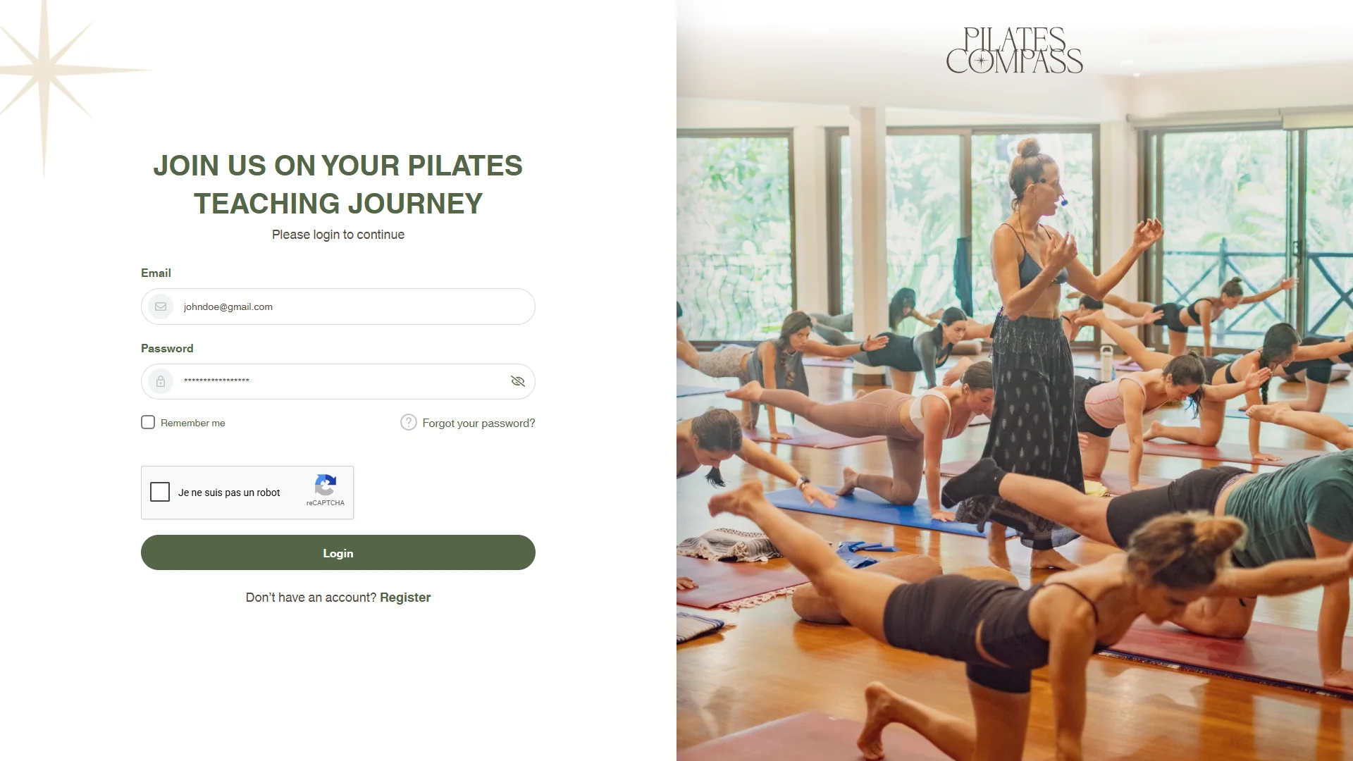 Pilates Compass screenshot 1