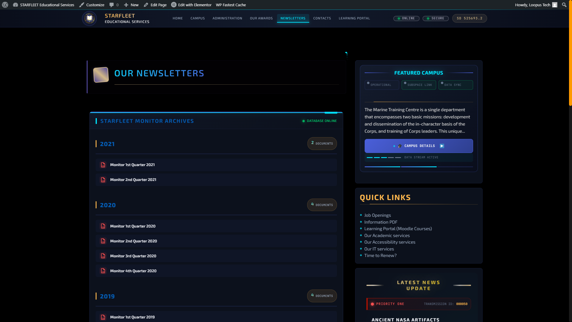 STARFLEET Educational Services screenshot 3